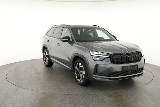 Skoda Kodiaq 2.0 TDI 142 kW 4x4 Sportline DSG Sportline, Pano, AHK, Navi, Matrix, Side, Kamera, Winter, 19-Zoll, 4 J.-Garantie 