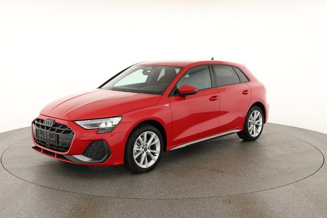 Audi A3 Sportback TFSI 110 kW S line 35 S-tronic S-LINE, AHK, Matrix, Navi, el. Klappe, Kamera, Winter, 3 J.-Garantie 