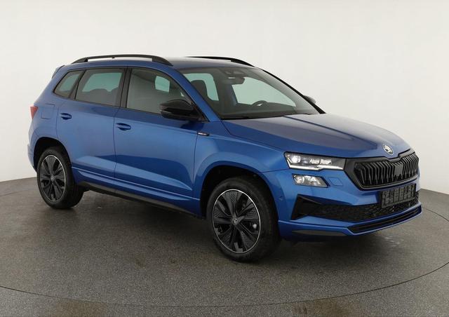 Skoda Karoq - Sportline 1.5 TSI DSG Sportline, Navi, CANTON, Matrix, AreaView, Side, Kamera, el. Klappe, FS-beheizbar, 5 J.-Garantie