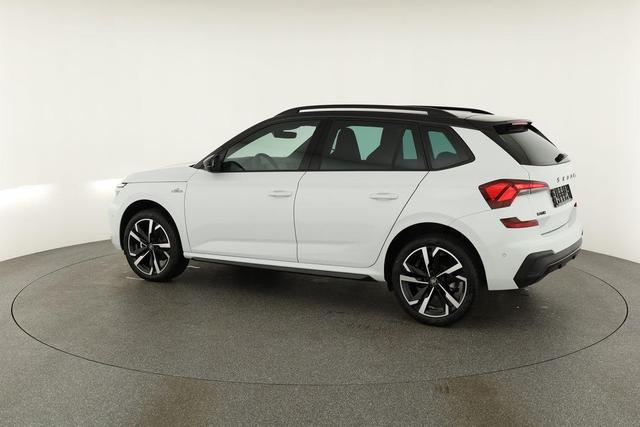 Skoda Kamiq Monte Carlo 1.5 TSI Carlo, Pano, AHK, Matrix, Navi, el. Klappe, 18-Zoll, 5 J.-Garantie 