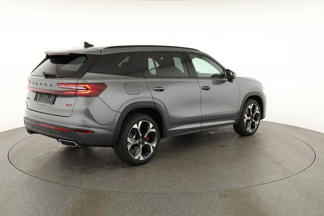 Skoda Kodiaq 2.0 TSI 195 kW 4x4 RS DSG RS, AHK, Navi, Matrix, Canton, Side, FS-beheizbar, el. Klappe, Kamera, 20-Zoll, 5 J.-Garantie 