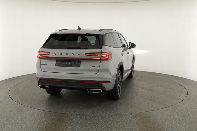 Skoda Kodiaq 2.0 TSI 195 kW 4x4 RS DSG RS, AHK, Navi, Matrix, Canton, Side, FS-beheizbar, el. Klappe, Kamera, 20-Zoll, 5 J.-Garantie 