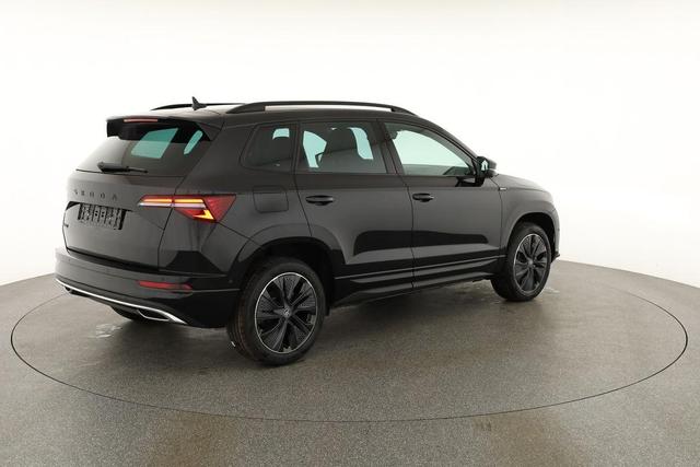 Skoda Karoq Sportline 1.5 TSI DSG Sportline, AHK, Navi, CANTON, Matrix, AreaView, Side, Kamera, el. Klappe, FS-beheizbar, 5 J.-Garantie 