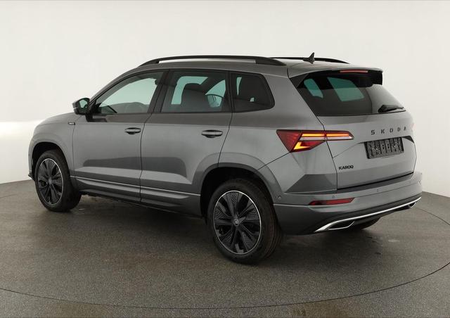 Skoda Karoq Sportline 1.5 TSI DSG Sportline, Pano, AHK, Navi, CANTON, Matrix, AreaView, Side, el. Klappe, FS-beheizbar, 5 J.-Garantie 