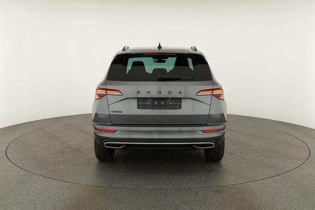 Skoda Karoq Sportline 1.5 TSI DSG Sportline, Pano, AHK, Navi, CANTON, Matrix, AreaView, Side, el. Klappe, FS-beheizbar, 5 J.-Garantie 