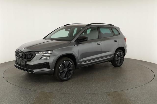 Skoda Karoq Sportline 1.5 TSI DSG Sportline, Pano, AHK, Navi, CANTON, Matrix, AreaView, Side, el. Klappe, FS-beheizbar, 5 J.-Garantie 