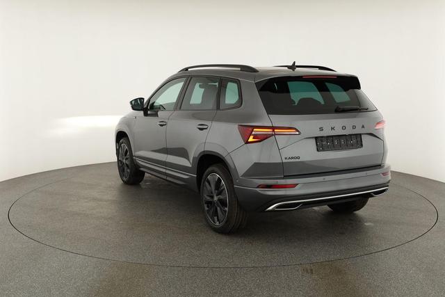Skoda Karoq Sportline 1.5 TSI DSG Sportline, Pano, AHK, Navi, CANTON, Matrix, AreaView, Side, el. Klappe, FS-beheizbar, 5 J.-Garantie 