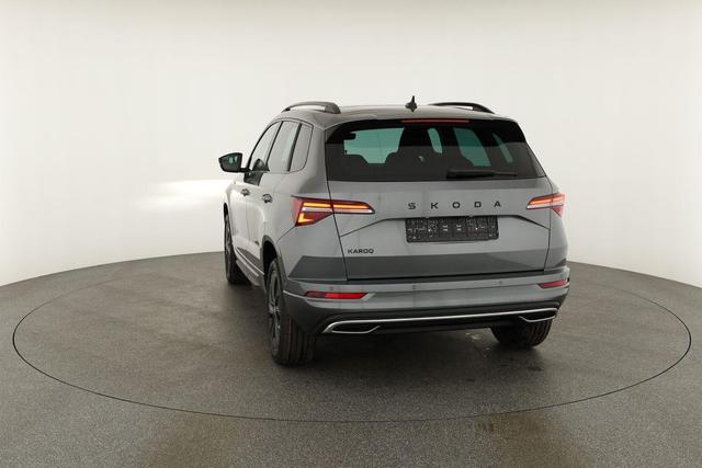 Skoda Karoq Sportline 1.5 TSI DSG Sportline, Pano, AHK, Navi, CANTON, Matrix, AreaView, Side, el. Klappe, FS-beheizbar, 5 J.-Garantie 