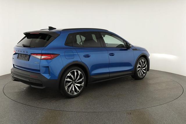 Skoda Elroq 85 x Sportline 85x Sportline, AHK, Matrix, W&auml;rmepumpe, 21-Zoll, Navi, el. Klappe, FS-beheizbar 