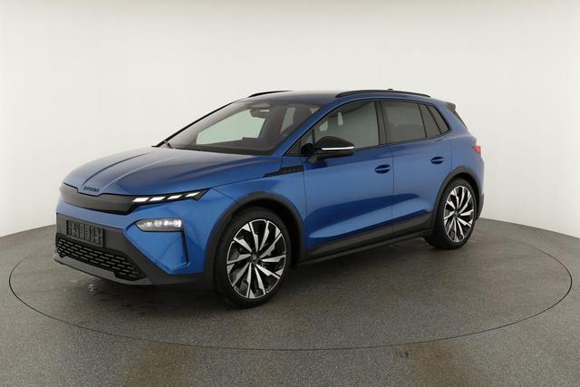Skoda Elroq 85 x Sportline 85x Sportline, AHK, Matrix, W&auml;rmepumpe, 21-Zoll, Navi, el. Klappe, FS-beheizbar 