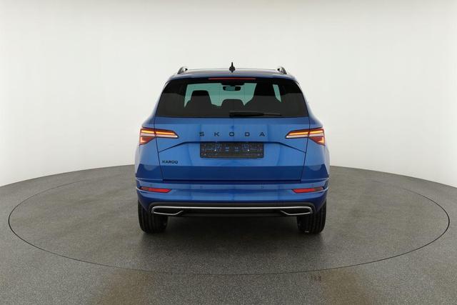 Skoda Karoq Sportline 1.5 TSI DSG Sportline, Pano, AHK, Navi, CANTON, Matrix, AreaView, Side, el. Klappe, FS-beheizbar, 5 J.-Garantie 