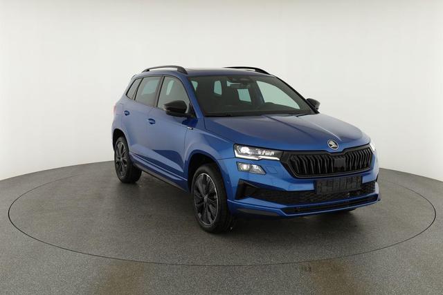 Skoda Karoq Sportline 1.5 TSI DSG Sportline, Pano, AHK, Navi, CANTON, Matrix, AreaView, Side, el. Klappe, FS-beheizbar, 5 J.-Garantie 