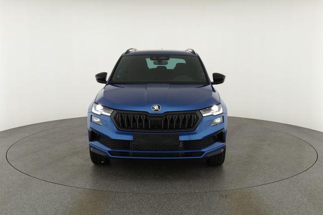 Skoda Karoq Sportline 1.5 TSI DSG Sportline, Pano, AHK, Navi, CANTON, Matrix, AreaView, Side, el. Klappe, FS-beheizbar, 5 J.-Garantie 