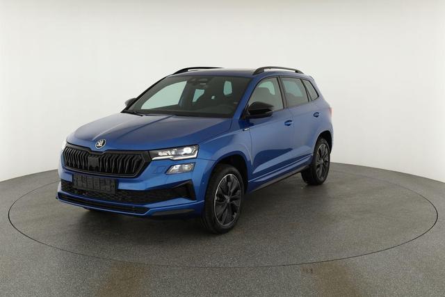 Skoda Karoq Sportline 1.5 TSI DSG Sportline, Pano, AHK, Navi, CANTON, Matrix, AreaView, Side, el. Klappe, FS-beheizbar, 5 J.-Garantie 