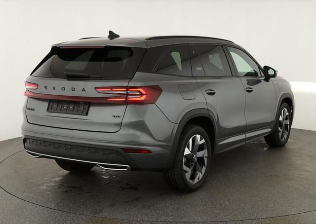 Skoda Kodiaq 2.0 TSI 150 kW 4x4 Sportline DSG Sportline, Pano, AHK, Navi, Matrix, Canton, Side, FS-beheizbar, el. Klappe, Kamera, 19-Zoll, 5 J.-Garantie 