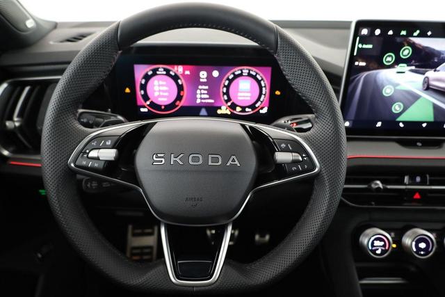 Skoda Kodiaq 2.0 TSI 150 kW 4x4 Sportline DSG Sportline, Pano, AHK, Navi, Matrix, Canton, Side, FS-beheizbar, el. Klappe, Kamera, 19-Zoll, 5 J.-Garantie 