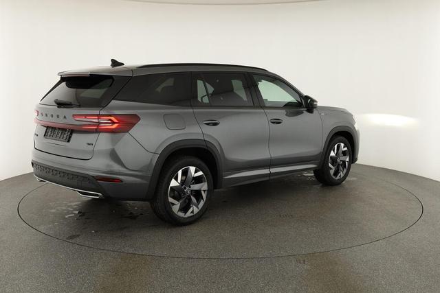 Skoda Kodiaq 2.0 TSI 150 kW 4x4 Sportline DSG Sportline, Pano, AHK, Navi, Matrix, Canton, Side, FS-beheizbar, el. Klappe, Kamera, 19-Zoll, 5 J.-Garantie 