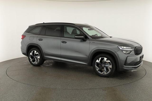 Skoda Kodiaq 2.0 TSI 150 kW 4x4 Sportline DSG Sportline, Pano, AHK, Navi, Matrix, Canton, Side, FS-beheizbar, el. Klappe, Kamera, 19-Zoll, 5 J.-Garantie 