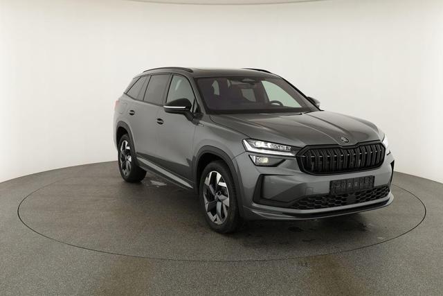 Skoda Kodiaq 2.0 TSI 150 kW 4x4 Sportline DSG Sportline, Pano, AHK, Navi, Matrix, Canton, Side, FS-beheizbar, el. Klappe, Kamera, 19-Zoll, 5 J.-Garantie 