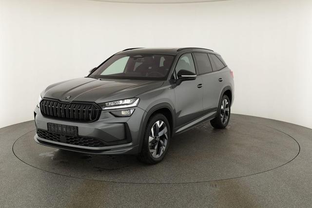 Skoda Kodiaq 2.0 TSI 150 kW 4x4 Sportline DSG Sportline, Pano, AHK, Navi, Matrix, Canton, Side, FS-beheizbar, el. Klappe, Kamera, 19-Zoll, 5 J.-Garantie 