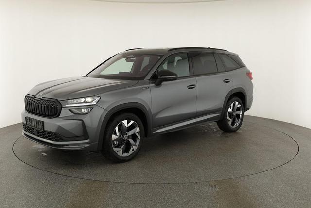 Skoda Kodiaq 2.0 TSI 150 kW 4x4 Sportline DSG Sportline, Pano, AHK, Navi, Matrix, Canton, Side, FS-beheizbar, el. Klappe, Kamera, 19-Zoll, 5 J.-Garantie 