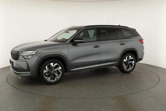 Skoda Kodiaq 2.0 TSI 150 kW 4x4 Sportline DSG Sportline, Pano, AHK, Navi, Matrix, Canton, Side, FS-beheizbar, el. Klappe, Kamera, 19-Zoll, 5 J.-Garantie 