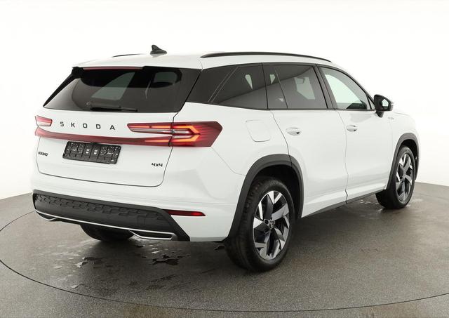 Skoda Kodiaq 2.0 TSI 150 kW 4x4 Sportline DSG Sportline, Pano, AHK, Navi, Matrix, Canton, Side, FS-beheizbar, el. Klappe, Kamera, 19-Zoll, 5 J.-Garantie 