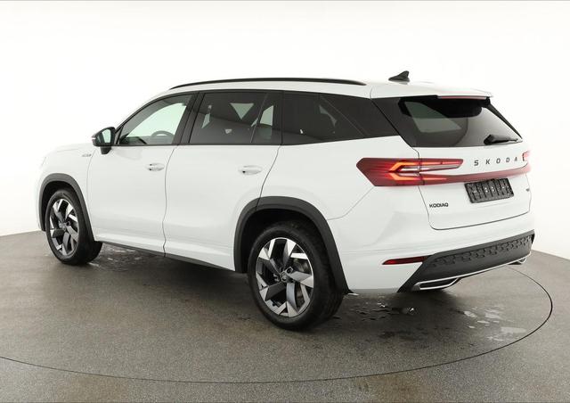 Skoda Kodiaq 2.0 TSI 150 kW 4x4 Sportline DSG Sportline, Pano, AHK, Navi, Matrix, Canton, Side, FS-beheizbar, el. Klappe, Kamera, 19-Zoll, 5 J.-Garantie 