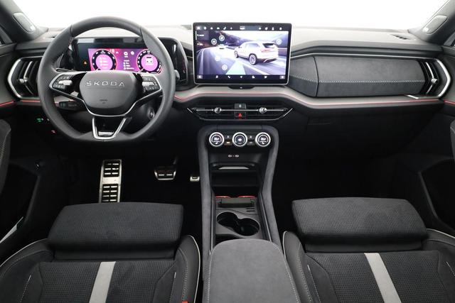 Skoda Kodiaq 2.0 TSI 150 kW 4x4 Sportline DSG Sportline, Pano, AHK, Navi, Matrix, Canton, Side, FS-beheizbar, el. Klappe, Kamera, 19-Zoll, 5 J.-Garantie 