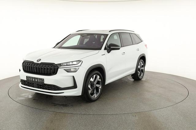 Skoda Kodiaq 2.0 TSI 150 kW 4x4 Sportline DSG Sportline, Pano, AHK, Navi, Matrix, Canton, Side, FS-beheizbar, el. Klappe, Kamera, 19-Zoll, 5 J.-Garantie 