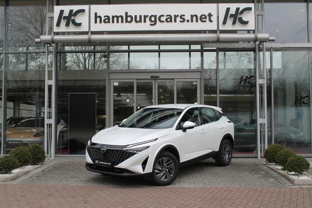 Nissan Qashqai Acenta Weiß hamburgcars.net 