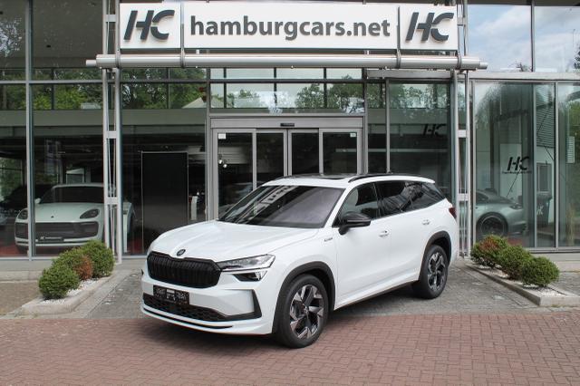  Skoda Kodiaq Sportline weis HHC Hamburgcars