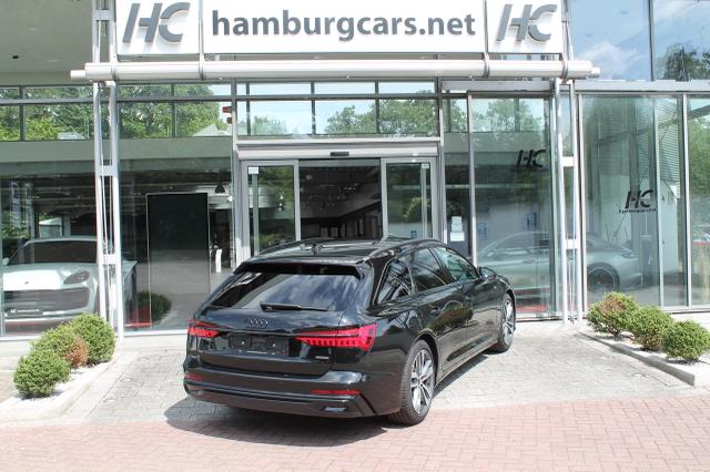 Audi A6 Avant S-line Quattro Schwarz HHC Hamburgcars