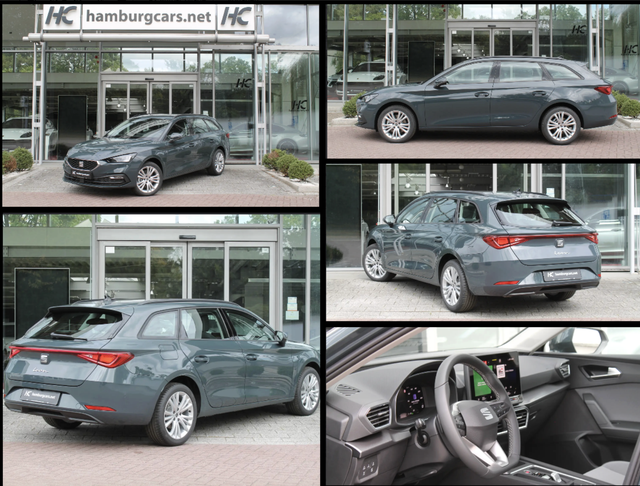 Seat Leon Sportstourer - Style 2.0 TDI DSG AHK Kessy Vision+/Winter/AssistenzPaket 17"