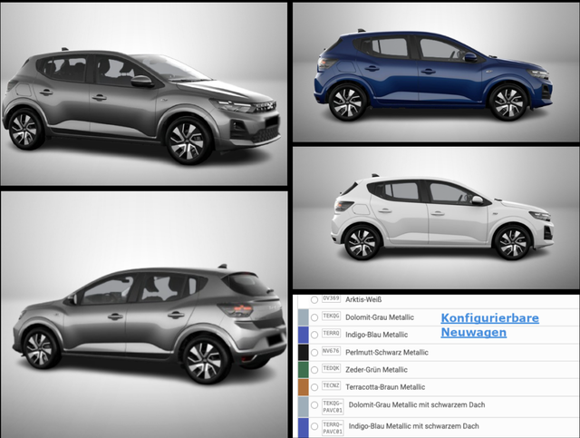 Dacia Sandero - Expression TCe100 +Winterpaket -Neues mod.-