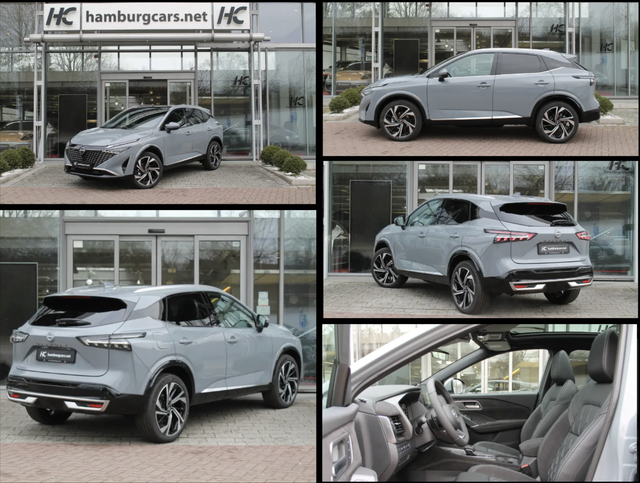 Nissan Qashqai - Tekna+ 1,3 DIG-T Xtr Bose Pano Leder Nav HUD 360*