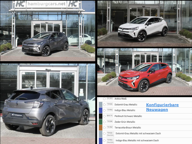 Renault Captur - Evolution M.Hybrid 140 Aut. Klimaaut. Sitzhzg. -frei konfigurierbar !