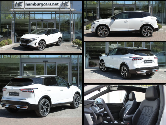 Nissan Qashqai - Tekna+ 1,3 DIG-T Xtr Bose Pano Leder Nav HUD 360*