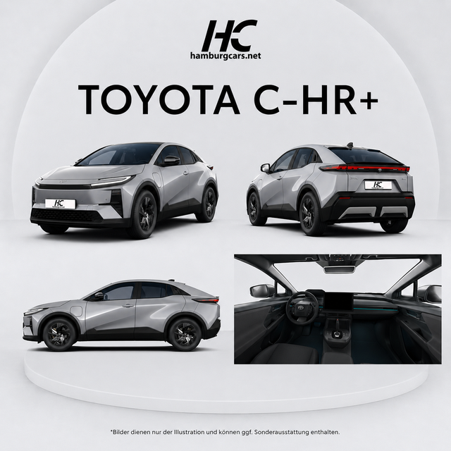 Toyota C-HR+ Interior Exterior EU Neuwagen HHC Hamburgcars Werksbestellung g&uuml;nstig kaufen