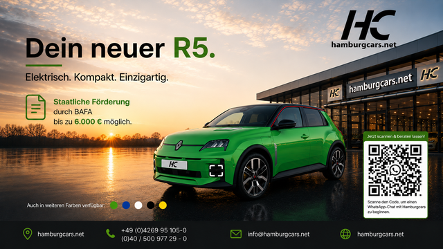 Renault R 5 - Techno 52 +WinterP. bis 6000&euro; Pr&auml;mie