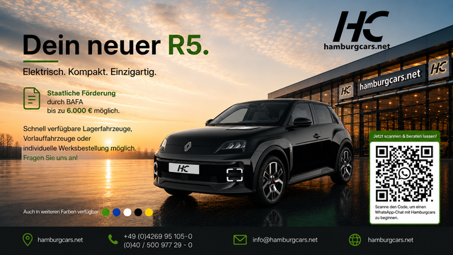 Renault R 5 - Techno 52 +WinterP. bis 6000&euro; Pr&auml;mie