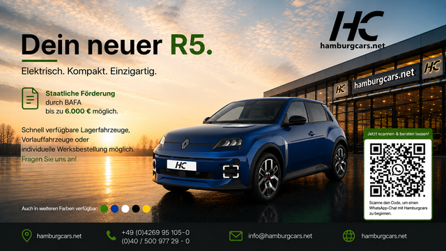 Renault R 5 - Techno 52 +Winter&AssistP. bis 6000&euro; Pr&auml;mie