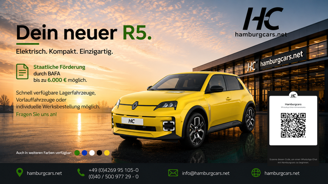 Renault R 5 - Techno 52 +Winter&AssistP. bis 6000&euro; Pr&auml;mie