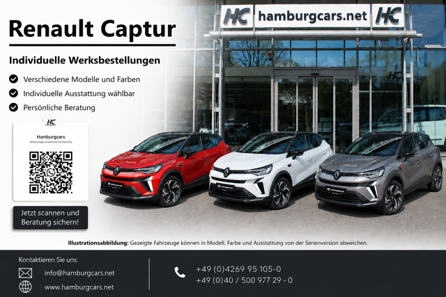 Renault Captur - Evolution M.Hybrid 140 Aut. Klimaaut. Sitzhzg. -frei konfigurierbar !
