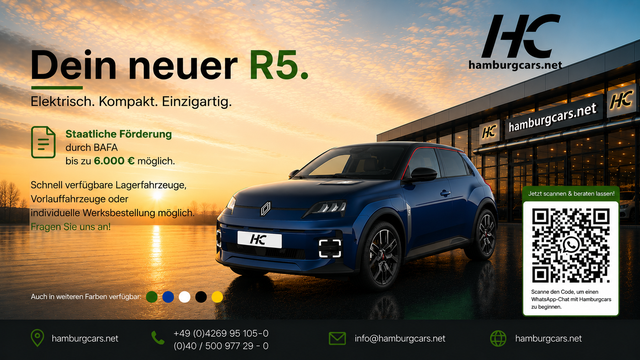 Renault R 5 - Techno 52 +Winter&AssistP. bis 6000&euro; Pr&auml;mie
