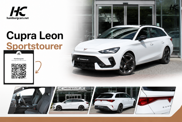 Cupra Leon Sportstourer - ST 2.0TDI Pano AHK Dynamic Nav Sound Edge & Assistenzpaket