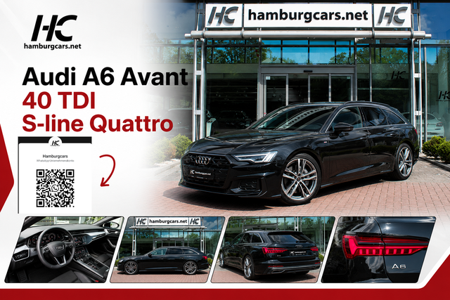 Audi A6 Avant - 40 TDI S-line Quattro AHK 19" Stdhzg MtrxLED Soundsys