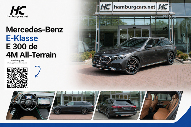 Mercedes-Benz E-Klasse - E 300 de 4M All-Terrain AHK 20"AMG WinterPaket