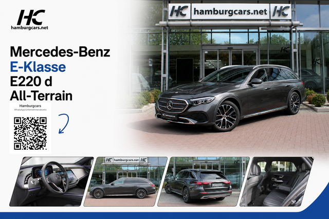 Mercedes-Benz E-Klasse T-Modell - All-Terrain AHK Burmester 360Cam WinterPaket .