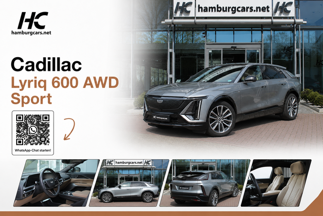 Cadillac Lyriq - 600 AWD Sport Vollausstat. Panoramadach AKG Sound Curved Display